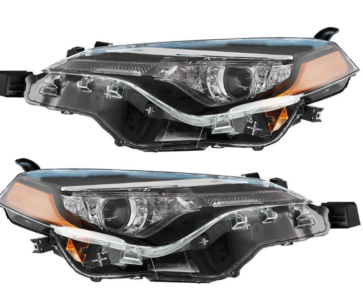 Headlights For 2017 to 2019 Toyota Corolla left and right